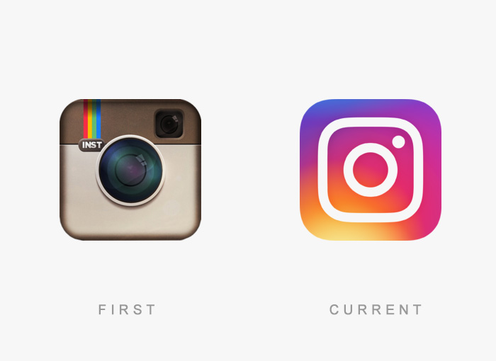 Instagram logo kedysi a dnes